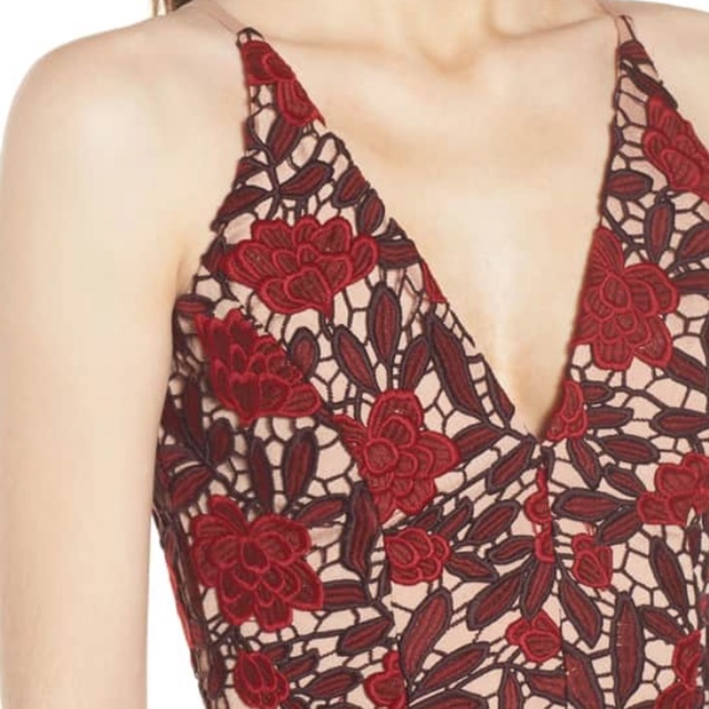 [Dress the Population] Aurora Embroidered Sheath - Picture 4 of 7